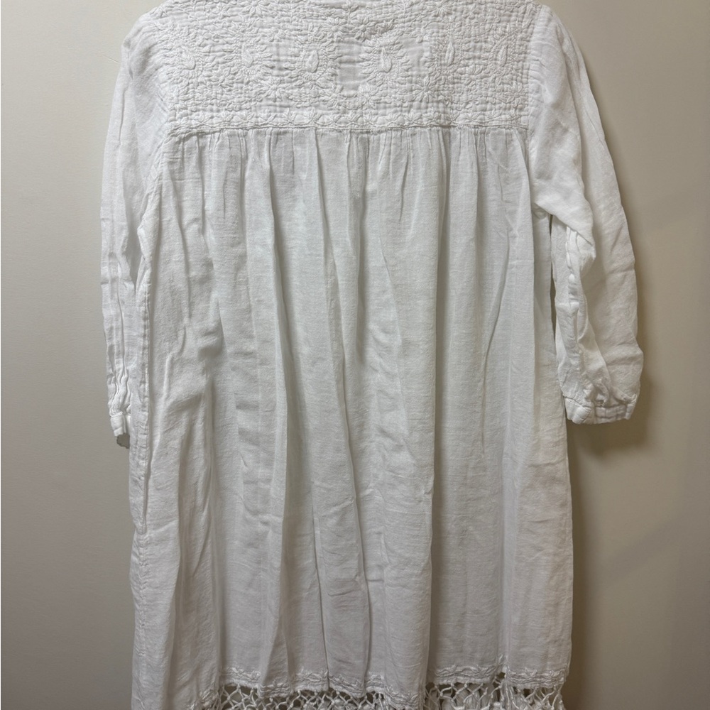 Roberta Roller Rabbit Tunic, White, Medium - image 5